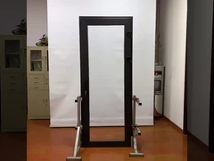 টেকসই পিভিসি চক্রযুক্ত দরজা মার্জিত বাথরুম ক্লিচেন আপভিসি দরজা সামঞ্জস্য